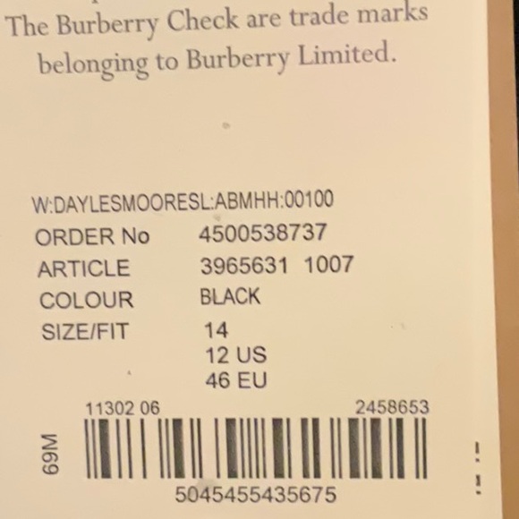 BURBERRY LONDON DAYLESMOORE WOOL BLEND TRENCH COAT - Picture 12 of 12